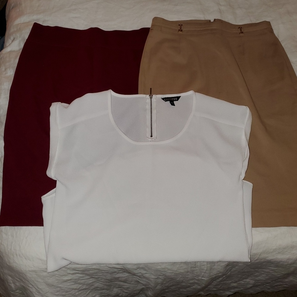 Business bundle Skirt and Top Combo